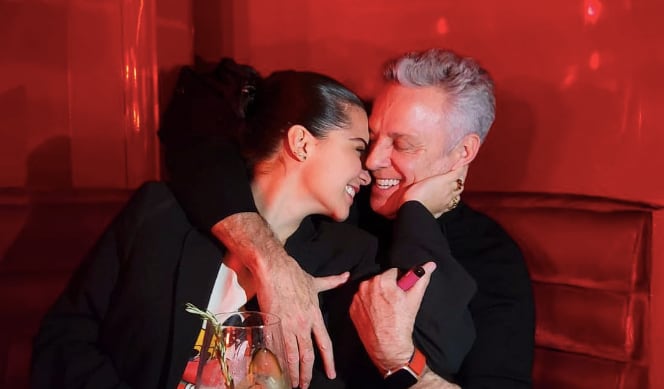 Cinthia Aparicio y Alexis Ayala