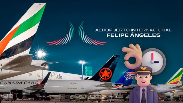 AIFA revela a la aerolínea más puntual en sus vuelos durante 2024