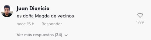 Comentarios sobre doña Cristina