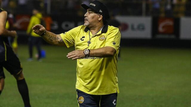 Maradona dejaría al equipo de Dorados