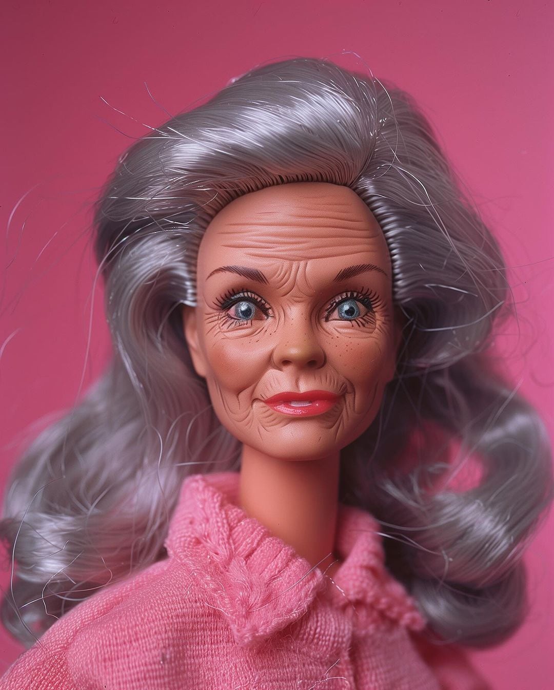 ¿Cómo se vería Barbie vieja? Una artista la imagina usando inteligencia artificial (FOTOS)