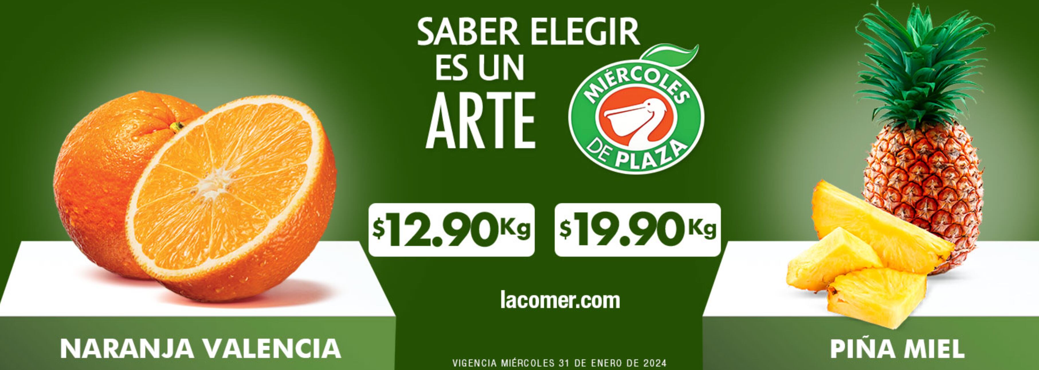 Miércoles de Plaza La Comer y Fresko