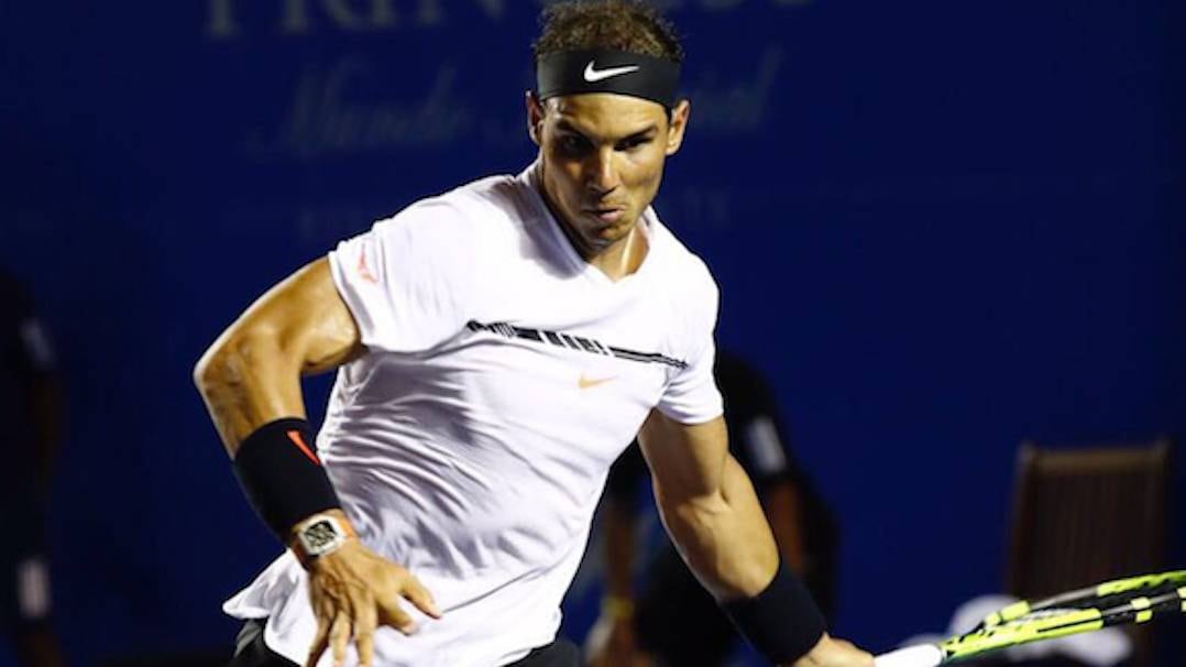 Rafael Nadal avanzó a la final en Acapulco