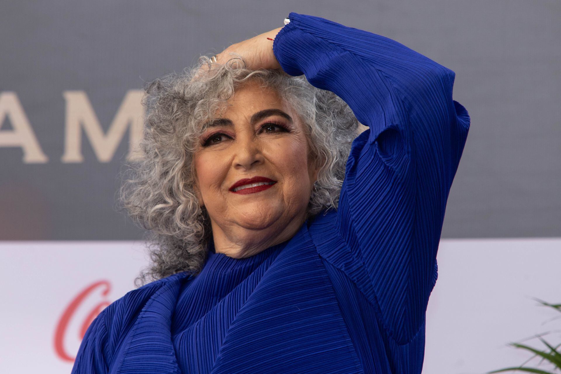 Amanda Miguel, cantante.