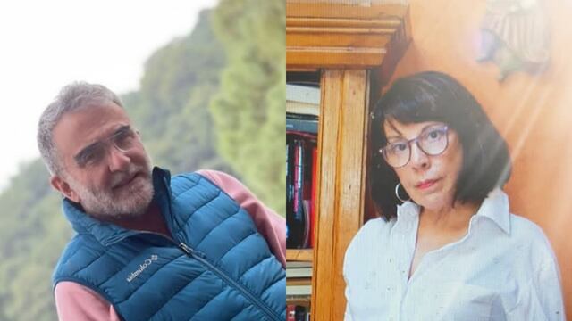 Vicente Fernández Jr y Olga Wornat.