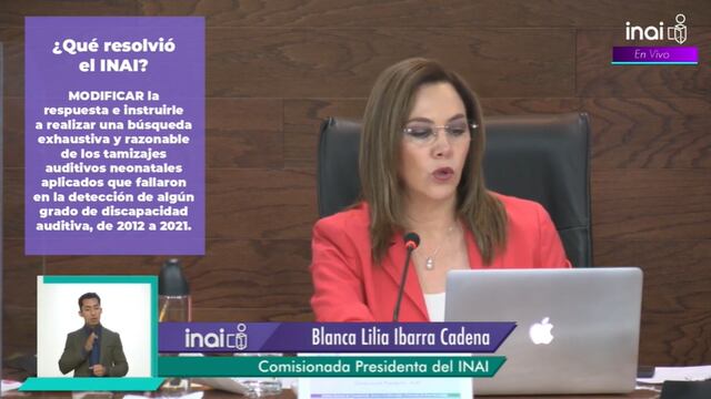 INAI ordena al IMSS informar cuántos tamizajes auditivos a recién nacidos fallaron entre 2012 y 2021