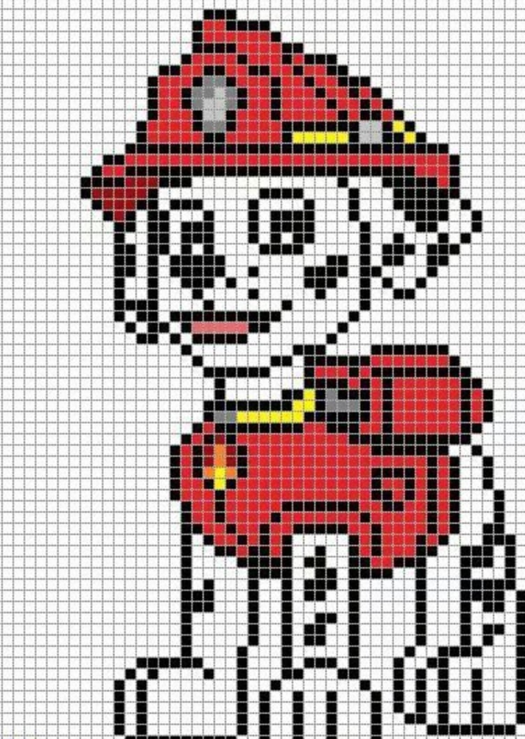 Marshall de Paw Patrol para bordar