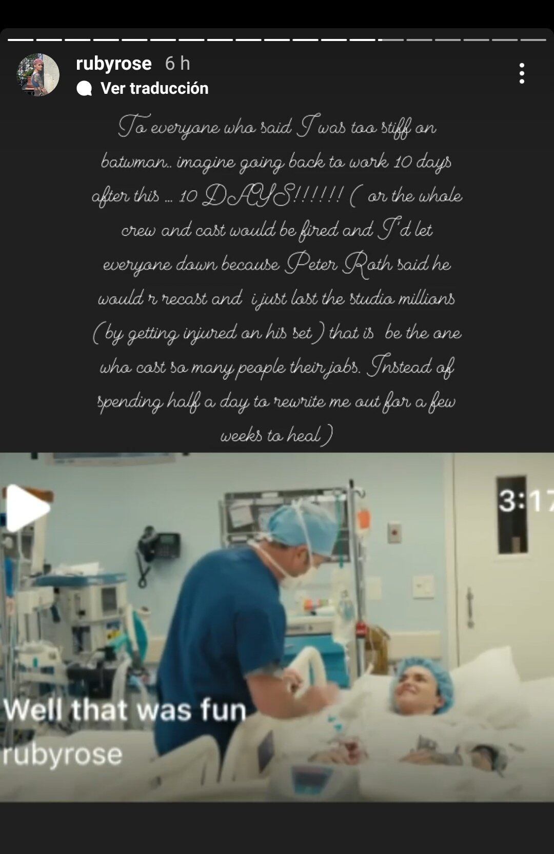 Denuncia de Ruby Rose sobre 'Batwoman'