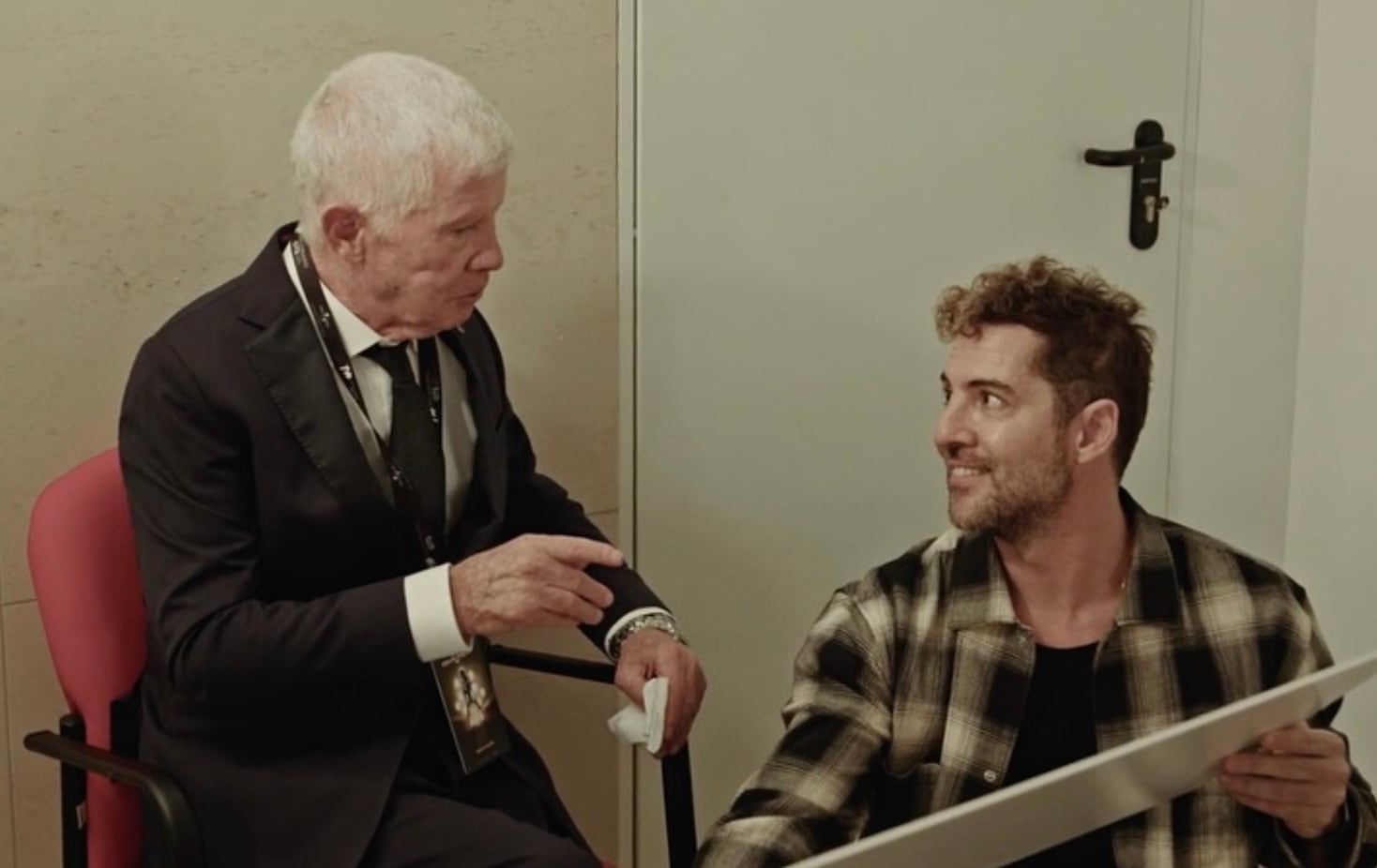 David Bisbal y su padre, José Bisbal