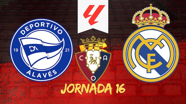 Alavés vs Real Madrid: Hora y canal para ver el partido de la Jornada 16 de LaLiga