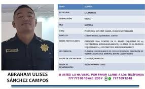 Ficha de búsqueda de Abraham Ulises Sánchez Campos