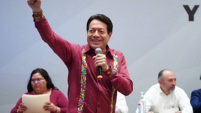 Mario Delgado se burla de la oposición