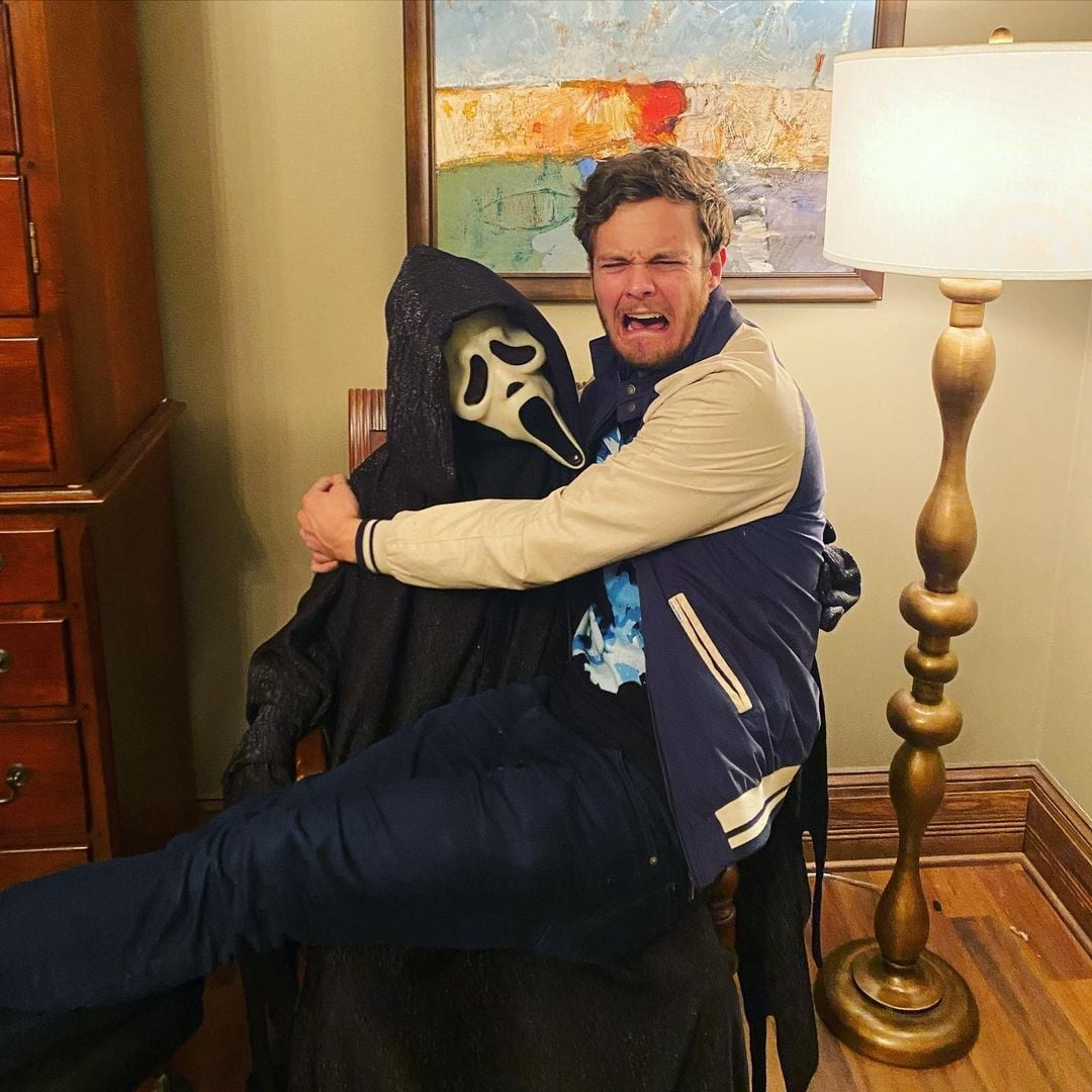 Jack Quaid y Ghostface