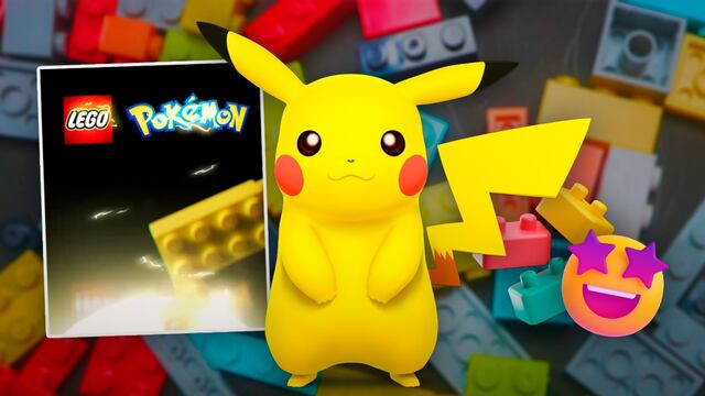 Se revela el lanzamiento del Lego de Pokémon con Pikachu como protagonista