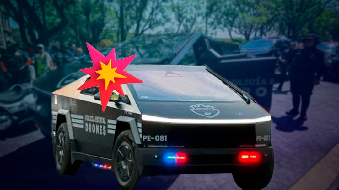 ¿Una patrulla Cybertruck de Jalisco tuvo su primer accidente? Esto sabemos