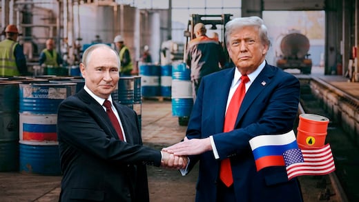 Rusia enviará más de 300 mil toneladas de diésel tras llamada entre Trump y Putin