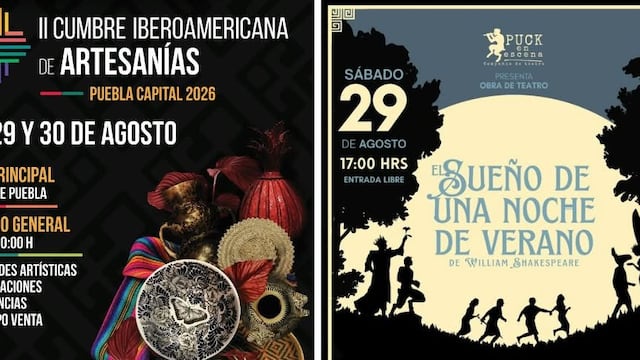 Puebla Capital invita a disfrutar de artesanías y actividades culturales.