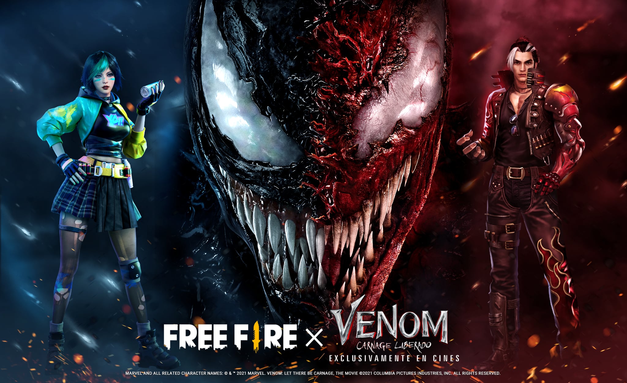 Free Fire x Venom
