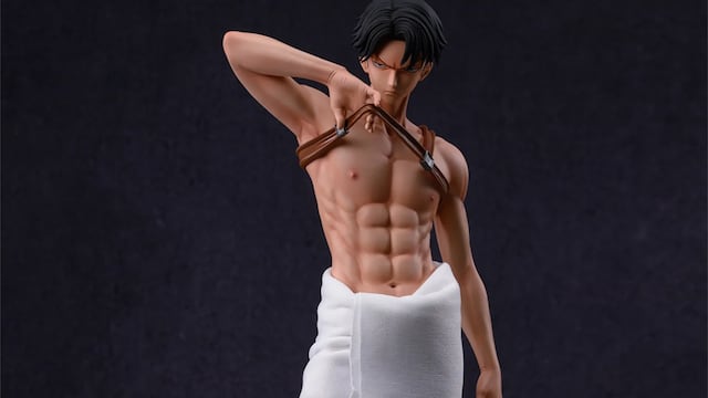 Levi Ackerman de Attack on Titan estrena figura +18