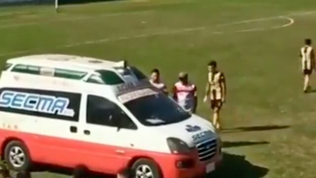 Ambulancia deja las llaves adentro