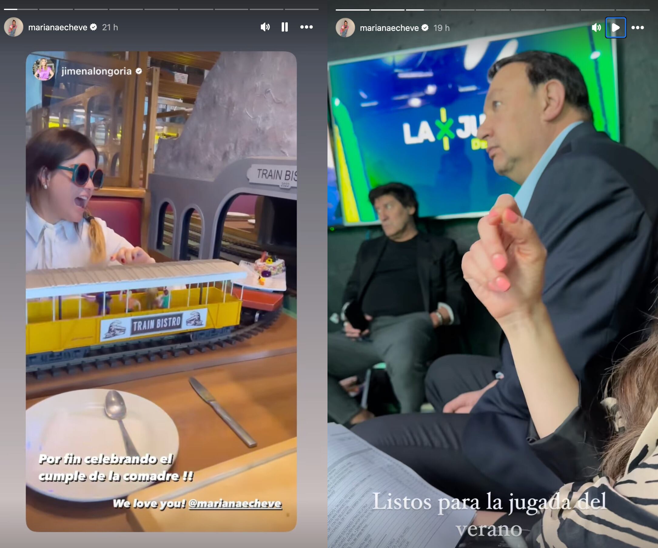 Mariana Echeverría ignora a sus ex compañeros de Me Caigo de Risa