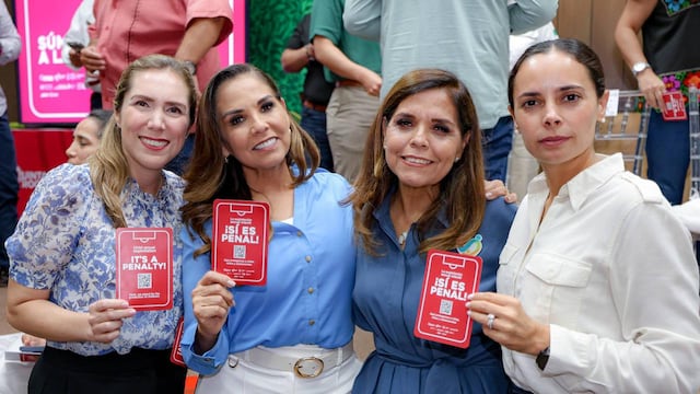 Ana Paty Peralta se suma a campaña contra la explotación sexual infantil.
