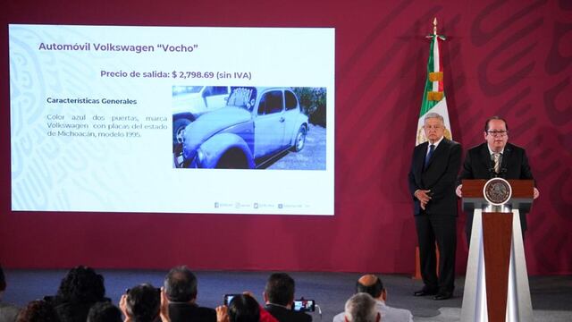 AMLO anuncia subasta de vocho en menos de 3 mil pesos