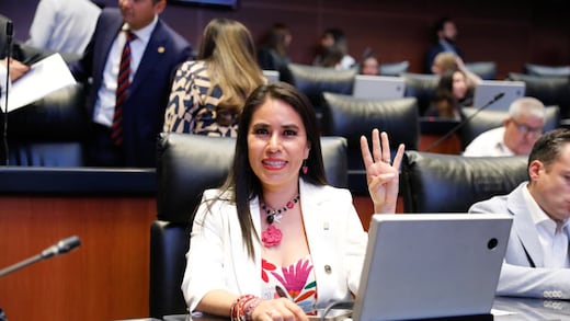 ¿Quién es Simey Olvera? Senadora por Morena
