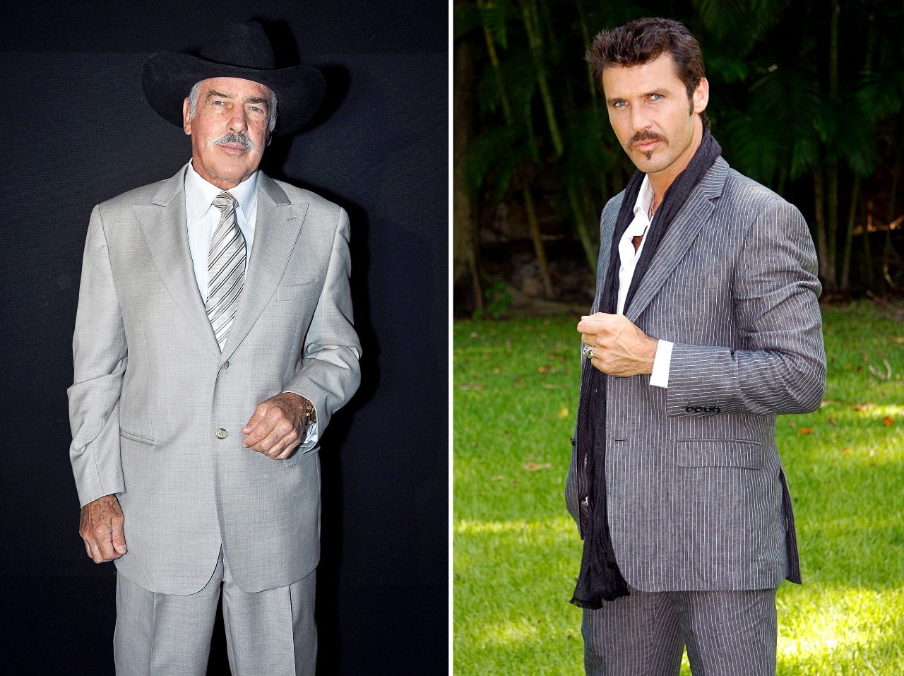 Andrés García y Leonardo García.