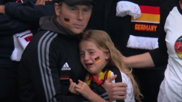 Aficionada de la Selección de futbol de Alemania