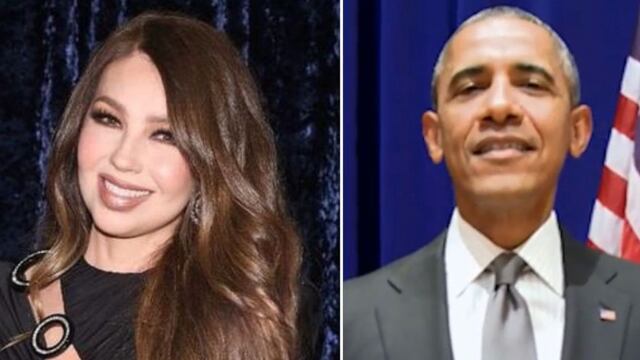 Thalía, Barack Obama