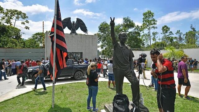 Las instalaciones del Flamengo.