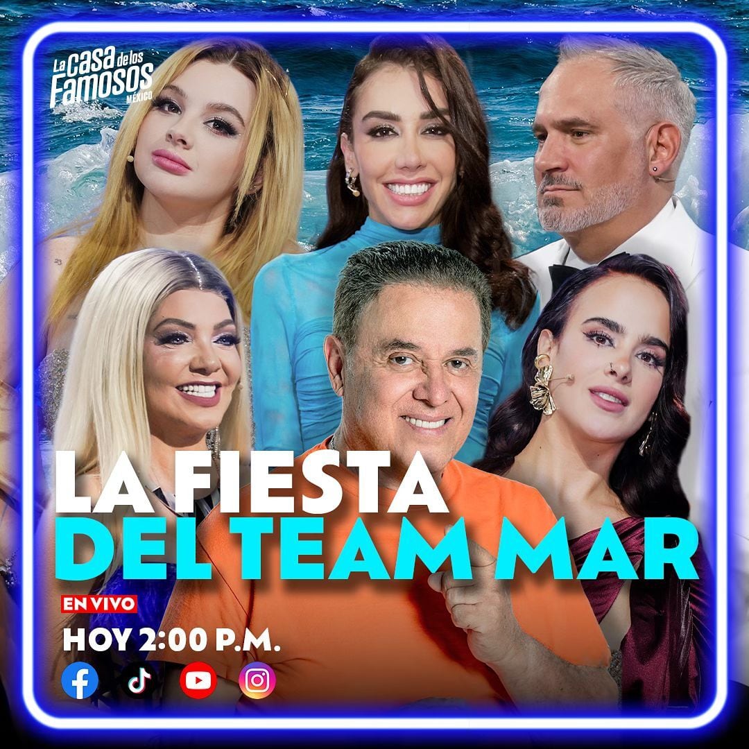 Fiesta del Team Mar sin Shanik Berman.