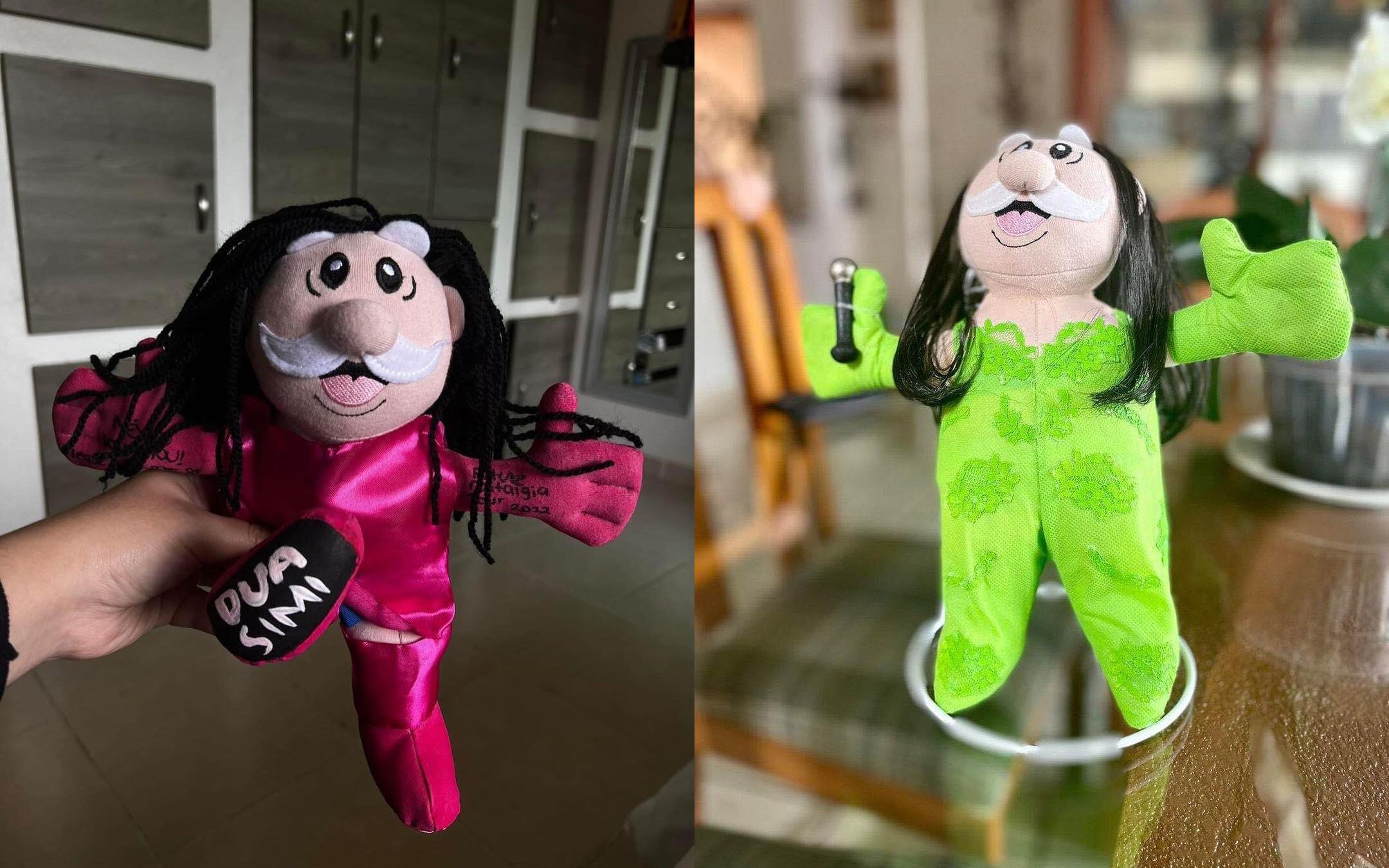 Ya hay peluches del Dr. Simi tuneados como Dua Lipa