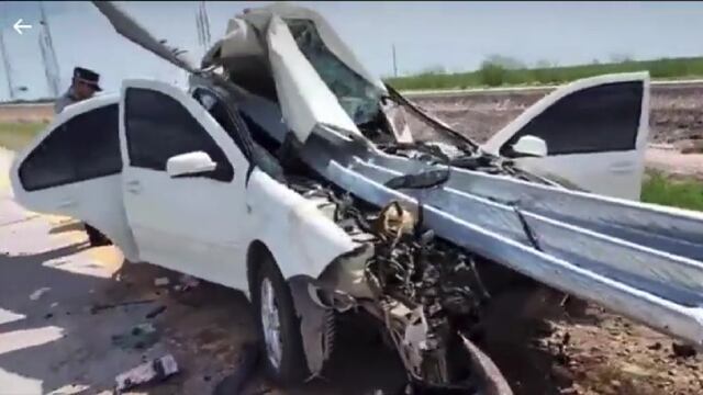VIDEO: así fue el brutal accidente en la Carretera Internacional 15, en Empalme, que sufrió una familia