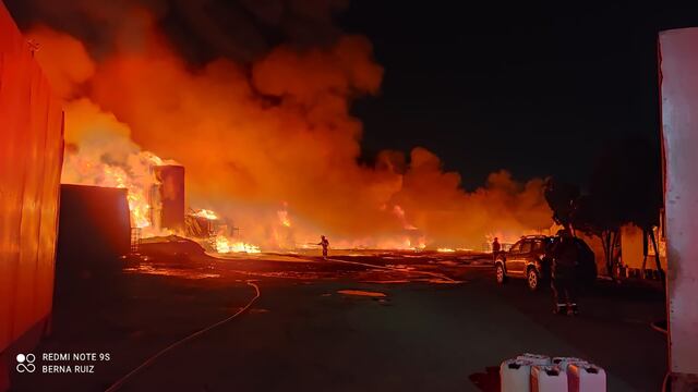 Se registra incendio en Escobedo, Nuevo León