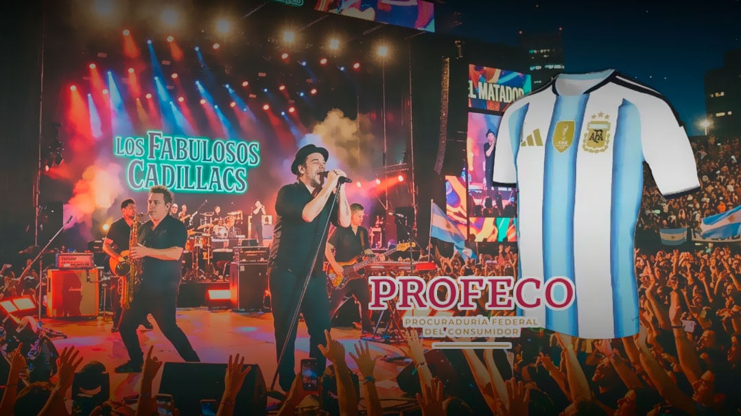 Profeco reacciona a veto de playeras en concierto de los Fabulosos Cadillacs