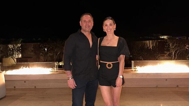 Charito Ruiz y su novio, Juan Beltrán del Río