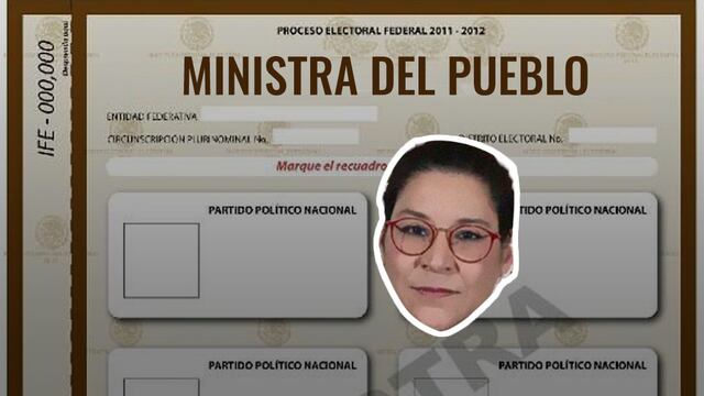 Lenia Batres aparecería en la boleta de las elecciones 2025 al Poder Judicial como “ministra del pueblo