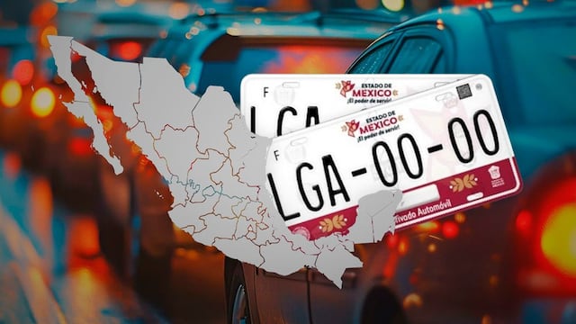 Todos los diseños de placas en México
