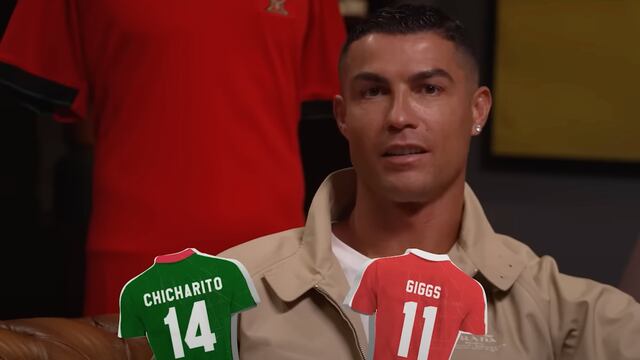 Chicharito Hernández aparece en el canal de Cristiano Ronaldo