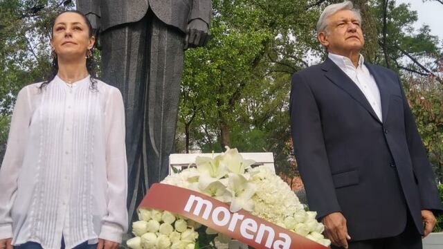 AMLO y Claudia Sheinbaum