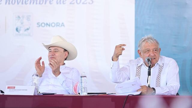Alfonso Durazo y AMLO