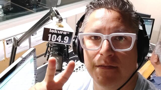 Gabriel Cuadros, locutor