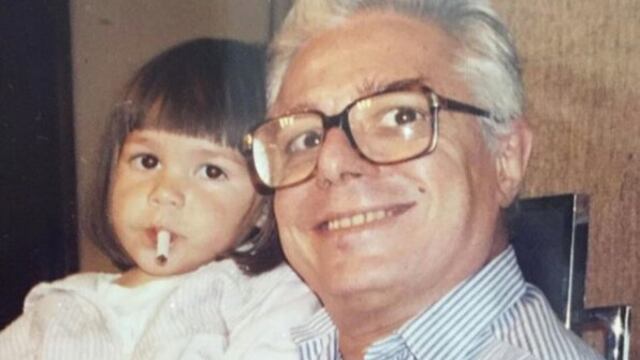 Frida Sofía y Enrique Guzmán