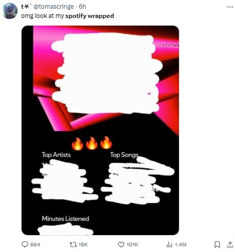 Memes del Spotify Wrapped 2024