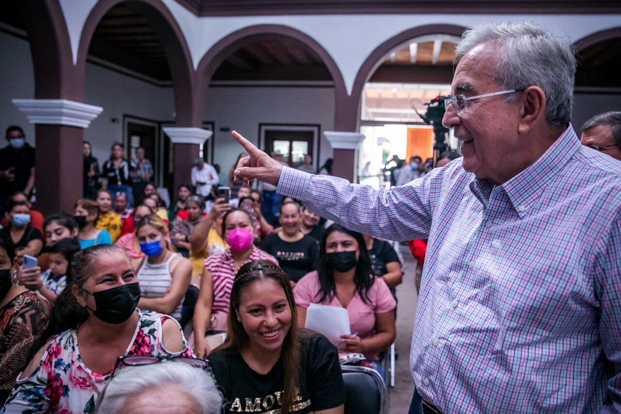 Rubén Rocha. Apoyos