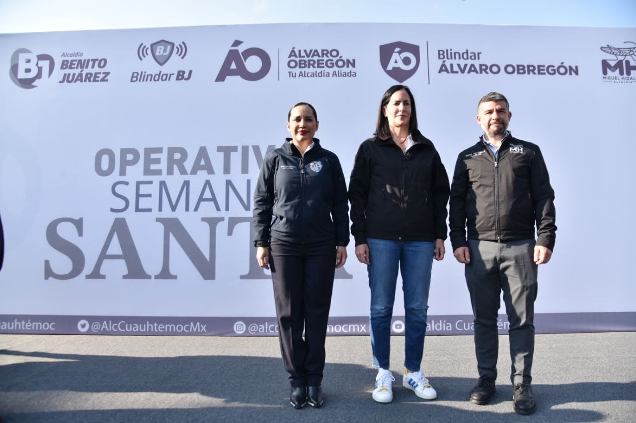 Operativo Semana Santa 2023, CDMX