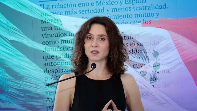 El País señala victimismo de Isabel Díaz Ayuso en visita a México