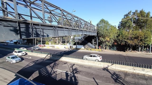Puente peatonal de Cuajimalpa